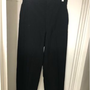 Men’s Wool straight long leg trousers